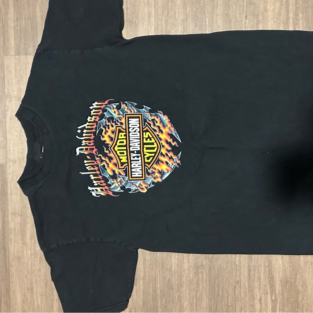 Harley-Davidson Kids Tee with Flame Design